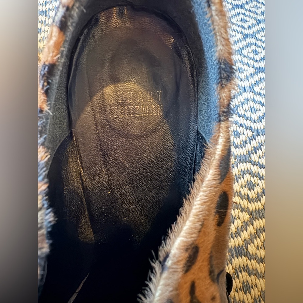 STUART WEITZMAN AOK Serval hair bootie - Picture 5 of 12